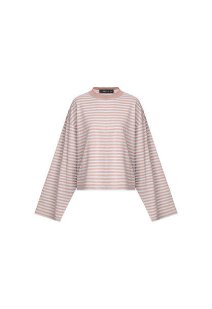 Lioness Fashion Online Shop | Bloom Long Sleeve - Muted Pastels Stripe