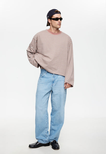 Lioness Fashion Online Shop | Bloom Long Sleeve - Muted Pastels Stripe