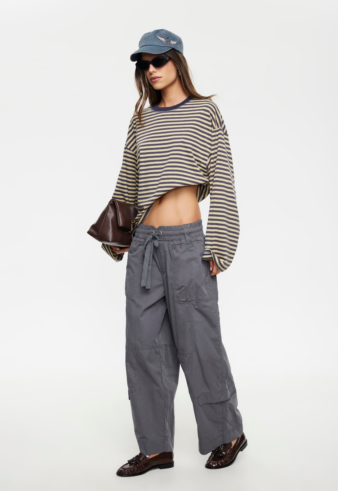 Lioness Fashion On Sale | Bloom Long Sleeve - Beige Stripe