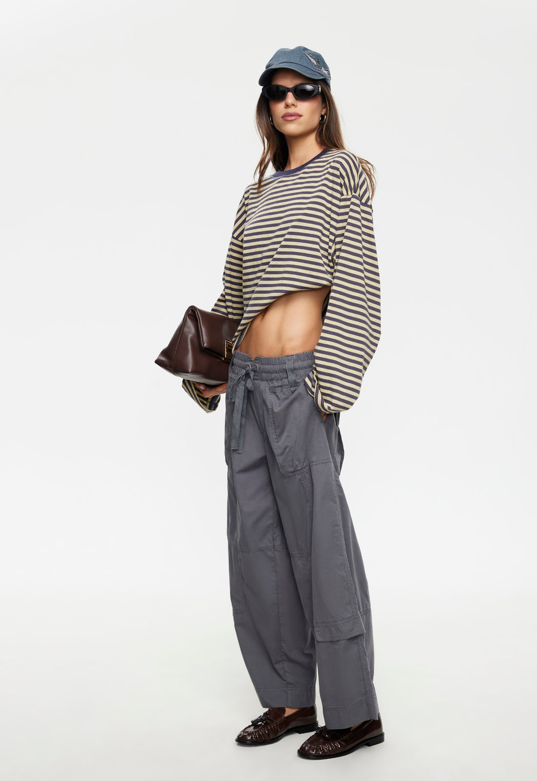 Lioness Fashion On Sale | Bloom Long Sleeve - Beige Stripe