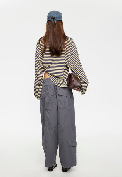 Lioness Fashion On Sale | Bloom Long Sleeve - Beige Stripe
