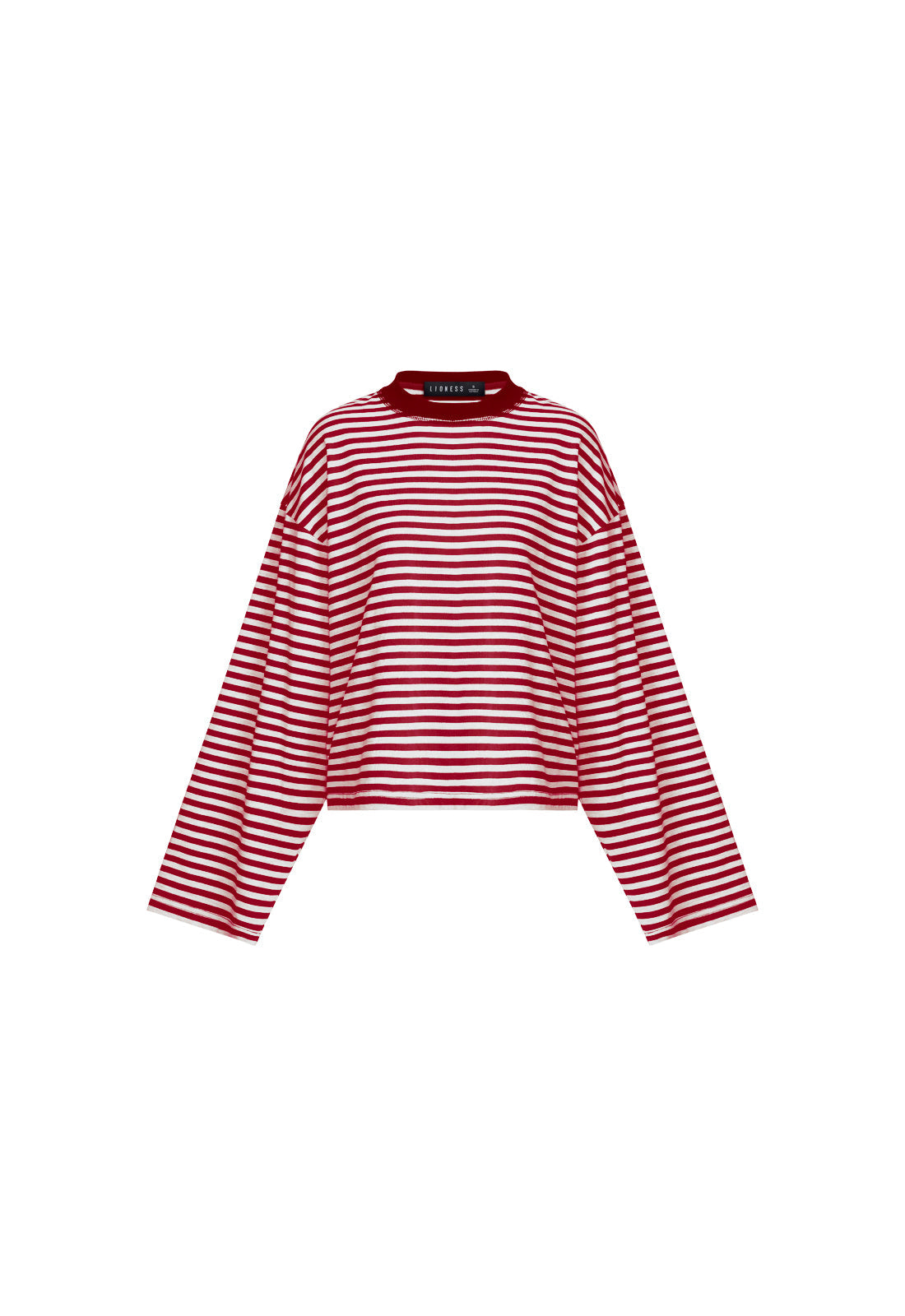 Lioness Fashion Store | Bloom Long Sleeve - WIne Stripe