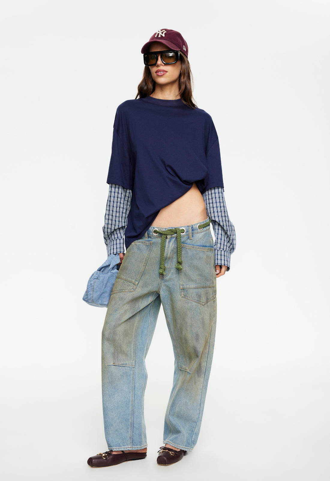 Lioness Fashion Outlet | BOTTEGA SHIRT - NAVY