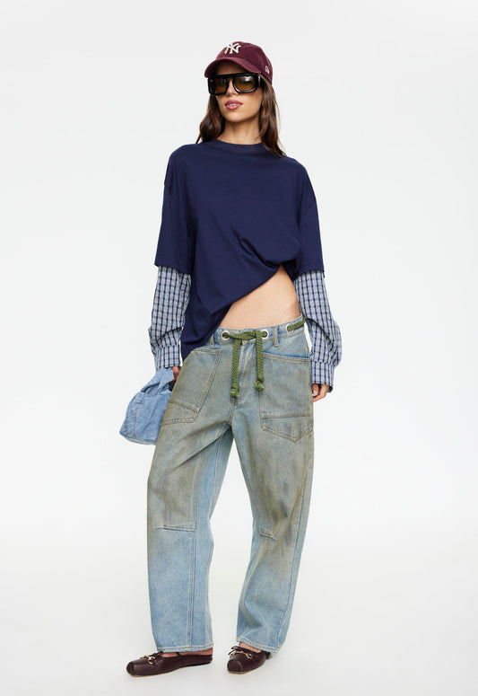 Lioness Fashion Outlet | BOTTEGA SHIRT - NAVY