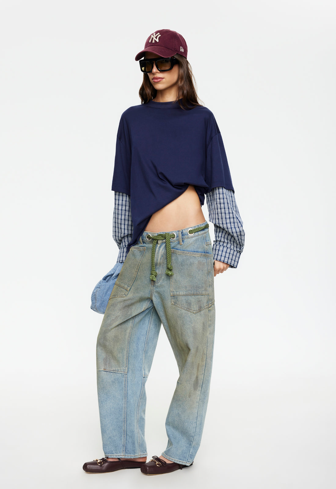 Lioness Fashion Outlet | BOTTEGA SHIRT - NAVY