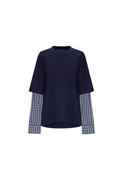 Lioness Fashion Outlet | BOTTEGA SHIRT - NAVY