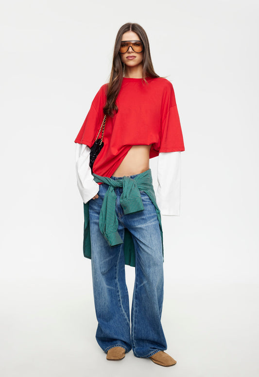 Lioness Fashion Online Shop | BOTTEGA SHIRT - CRIMSON