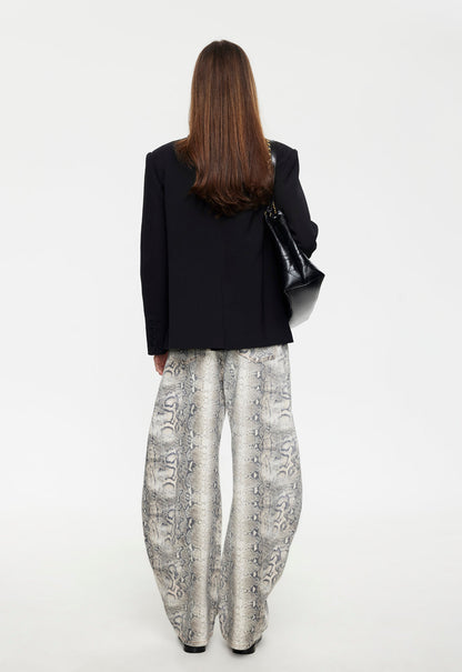 Lioness Fashion US | HORSESHOE JEAN - PYTHON