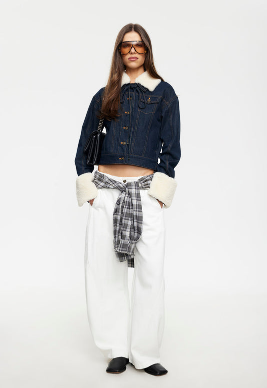Lioness Fashion Near Me | APRES DENIM JACKET - INDIGO