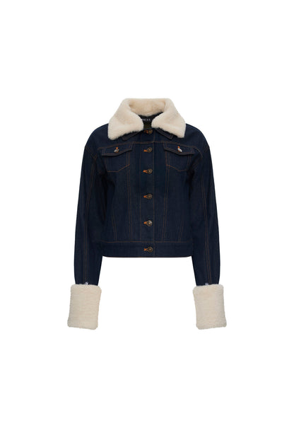 Lioness Fashion Near Me | APRES DENIM JACKET - INDIGO