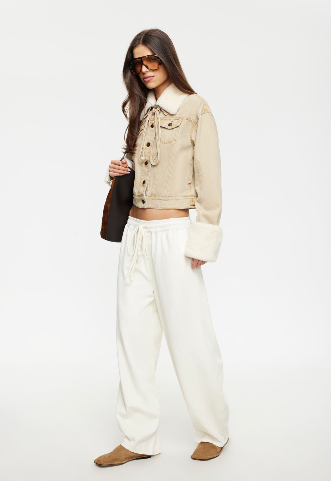 Lioness Fashion Store | APRES DENIM JACKET - STONE