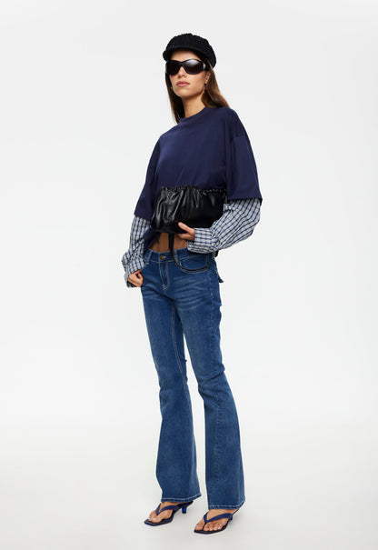 Lioness Fashion US | MARY-KATE JEAN - MID BLUE