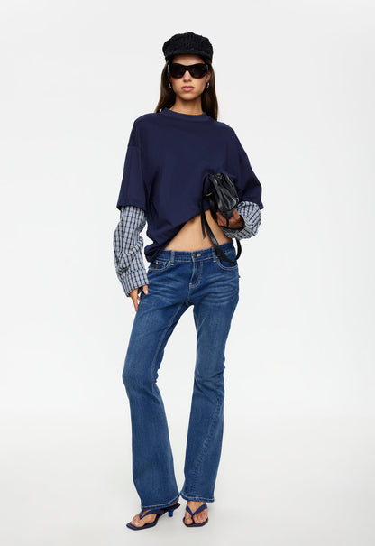 Lioness Fashion US | MARY-KATE JEAN - MID BLUE