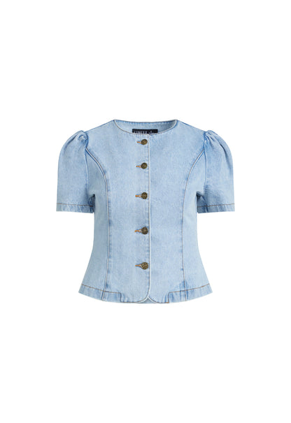 Lioness Fashion Outlet | Femme Blouse - Light Denim