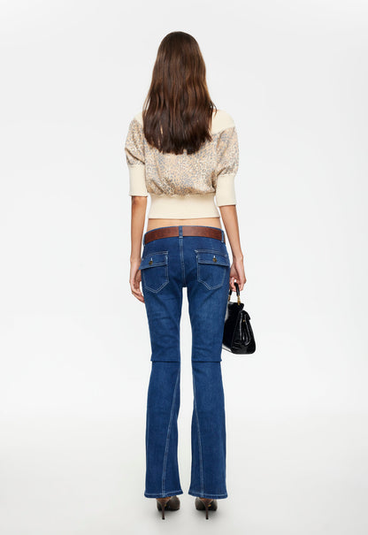 Lioness Fashion Near Me | Adriana Off Shoulder Top - Leopard