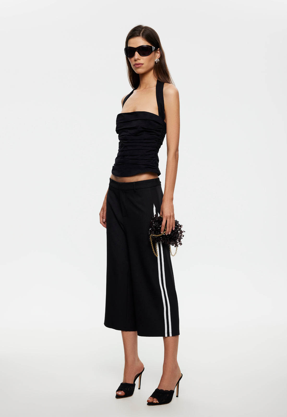 Lioness Fashion Store | Amore Halter Top - Noir