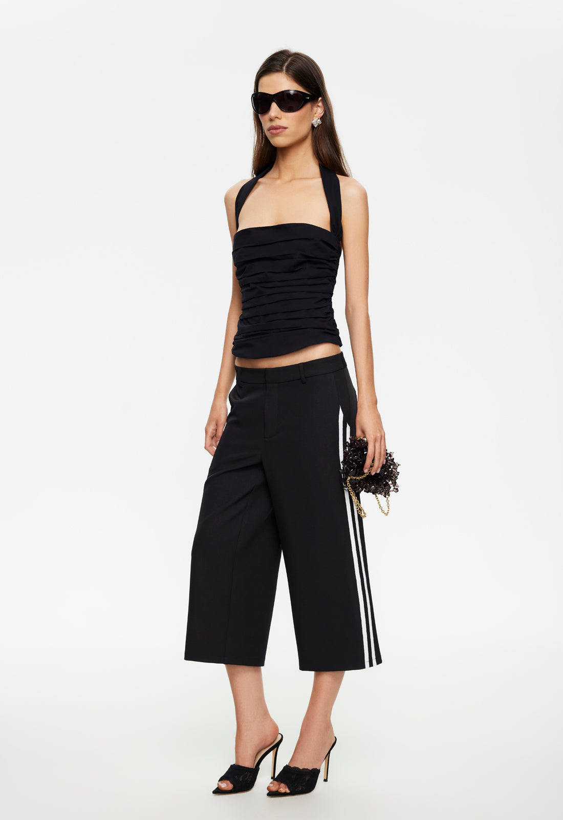 Lioness Fashion Store | Amore Halter Top - Noir