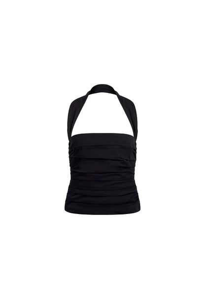 Lioness Fashion Store | Amore Halter Top - Noir