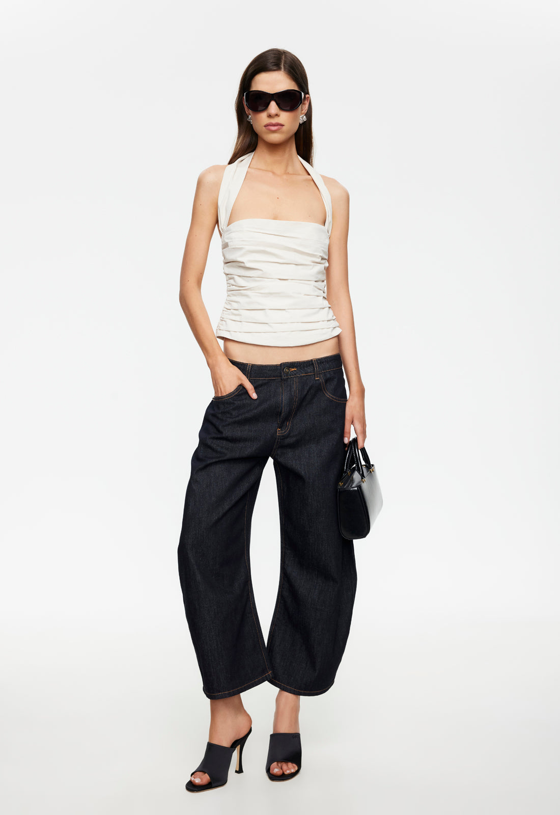 Lioness Fashion Sale | Amore Halter Top - Noir