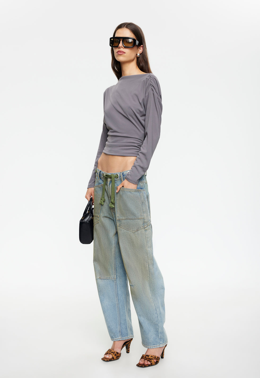 Lioness Fashion Outlet | ALLURE LONG SLEEVE - ASH