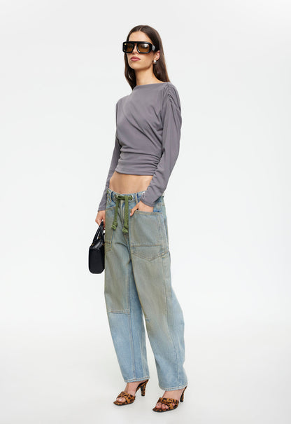 Lioness Fashion Outlet | ALLURE LONG SLEEVE - ASH