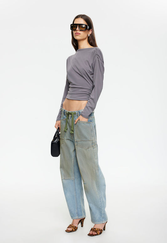 Lioness Fashion Outlet | ALLURE LONG SLEEVE - ASH