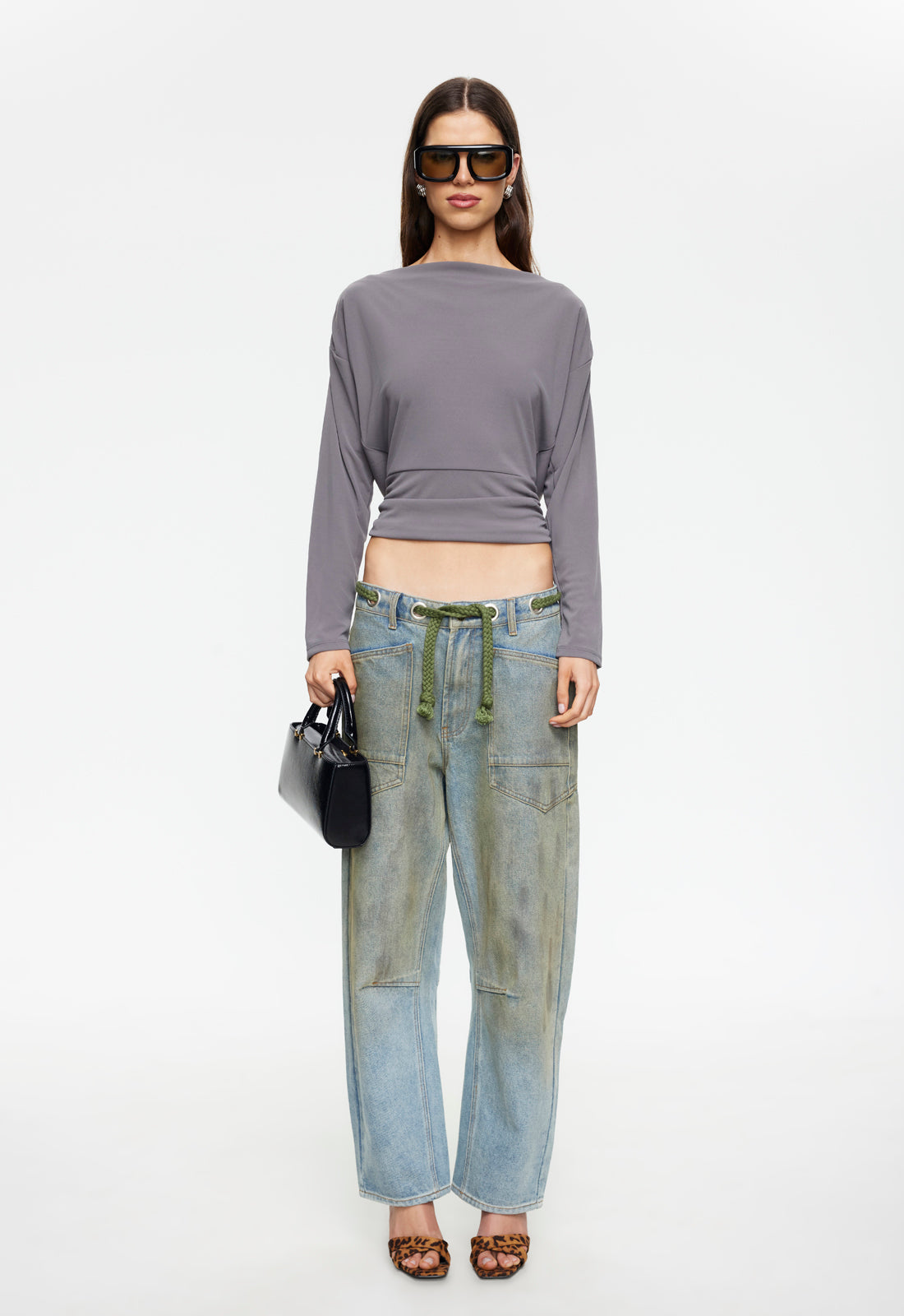 Lioness Fashion Outlet | ALLURE LONG SLEEVE - ASH