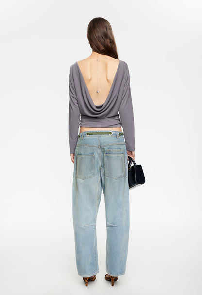 Lioness Fashion Outlet | ALLURE LONG SLEEVE - ASH