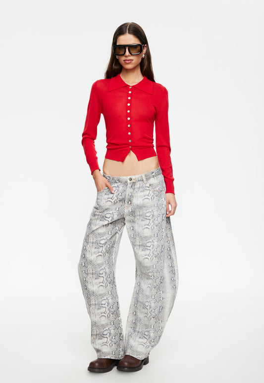 Lioness Fashion On Sale | CHALET LONG SLEEVE - CRIMSON