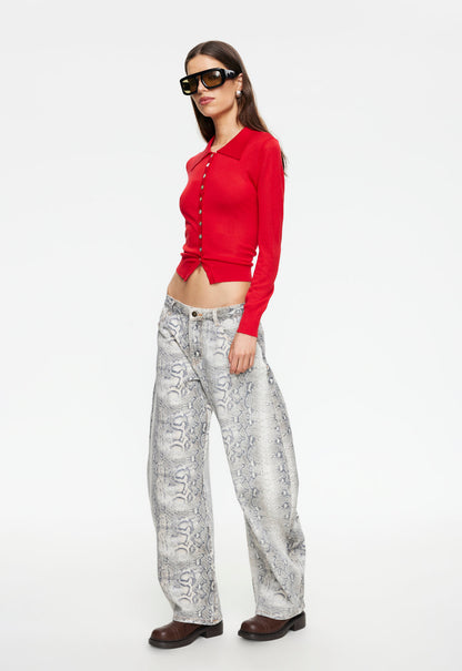Lioness Fashion On Sale | CHALET LONG SLEEVE - CRIMSON