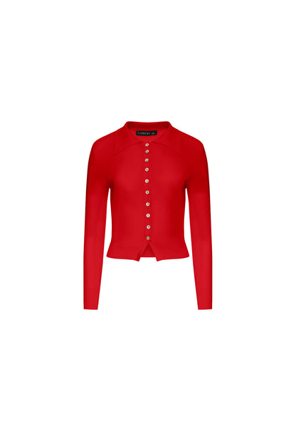 Lioness Fashion On Sale | CHALET LONG SLEEVE - CRIMSON