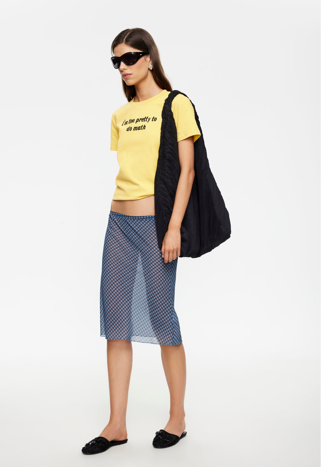 Lioness Fashion Near Me | Shoreline Midi Skirt - Smoke Check