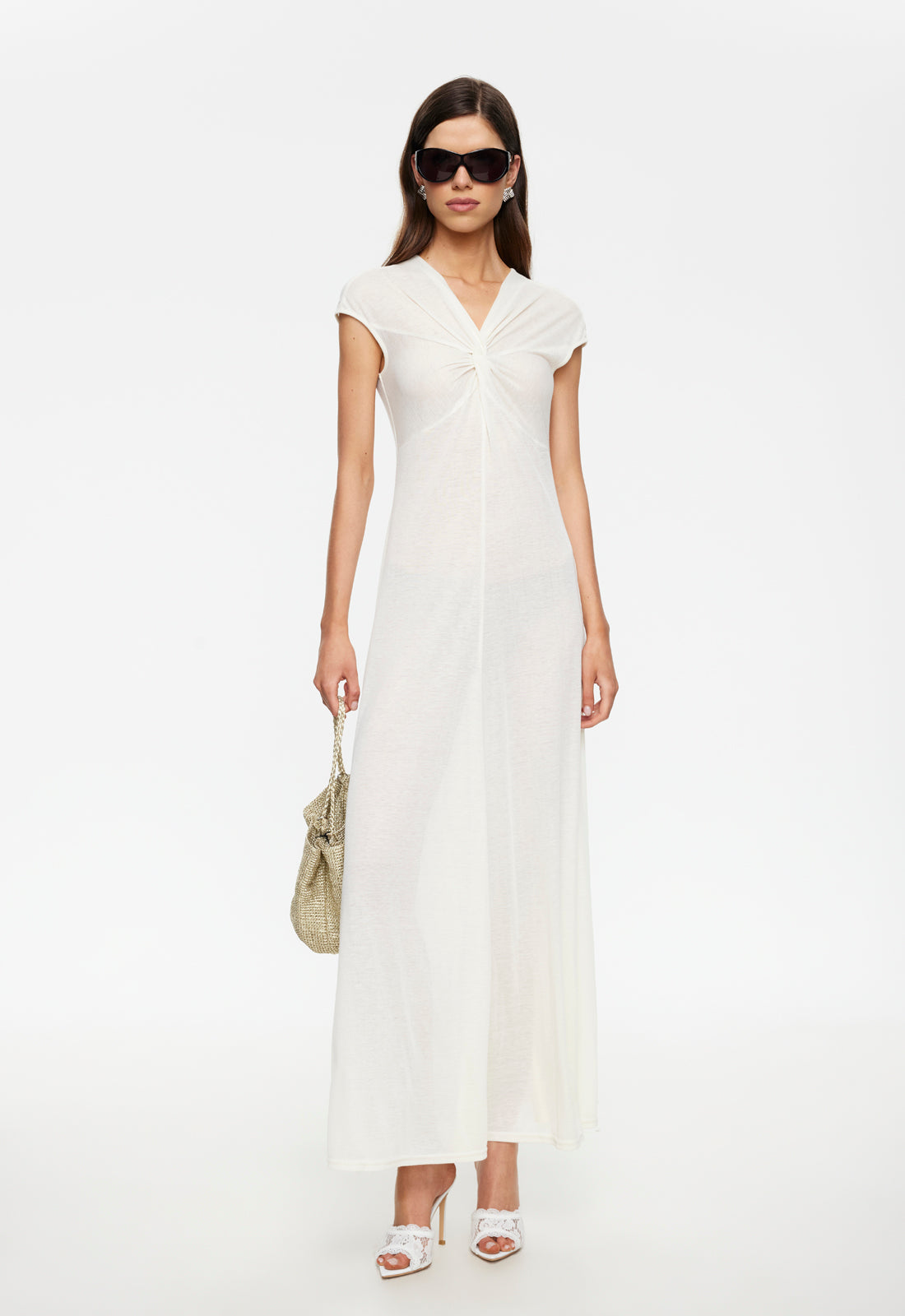 Lioness Fashion Outlets | Adriana Maxi Dress - Vanilla