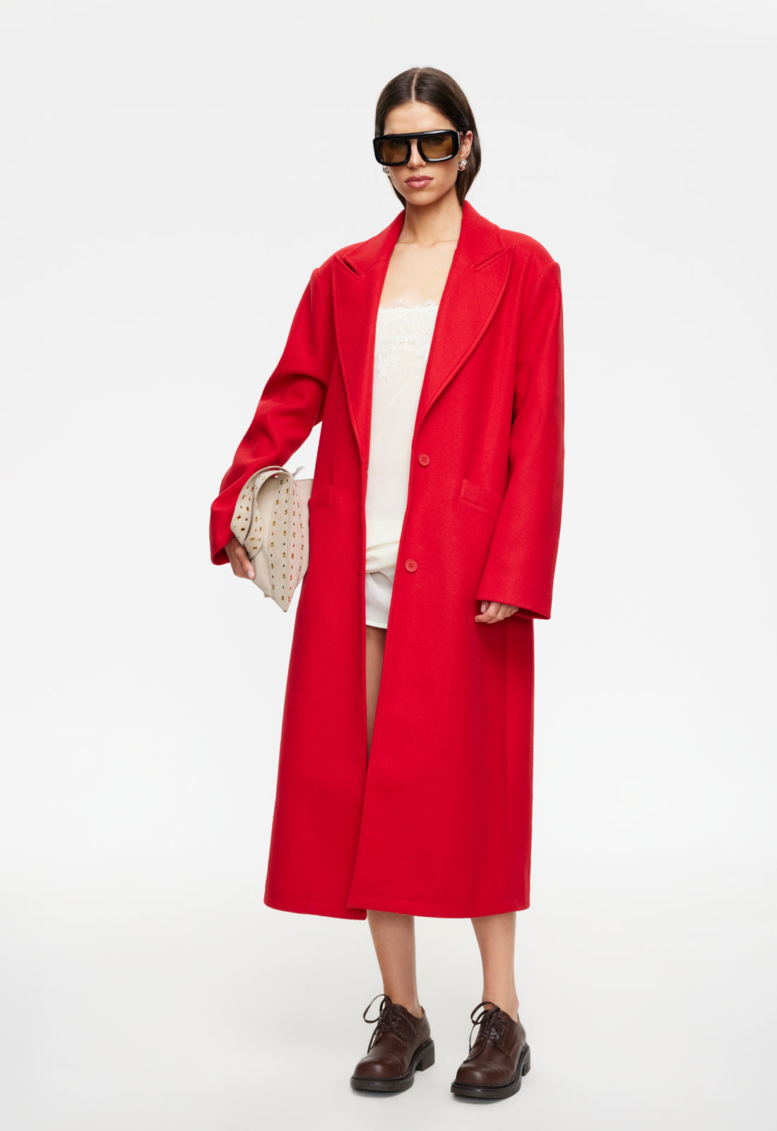 Lioness Fashion Online Shop | OLSEN COAT - CRIMSON