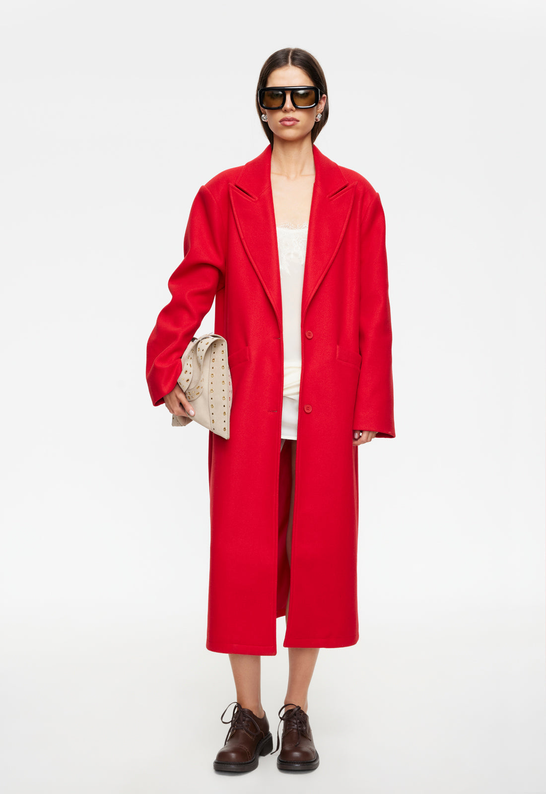 Lioness Fashion Online Shop | OLSEN COAT - CRIMSON