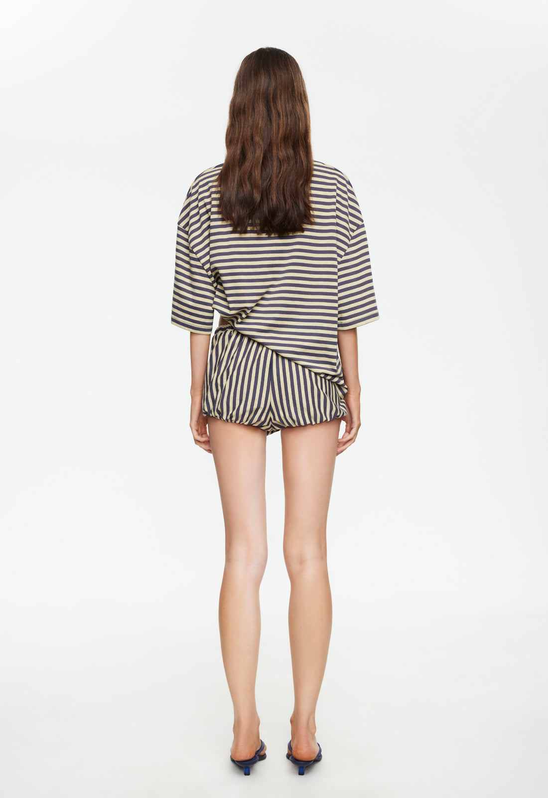 Lioness Fashion Outlet | Bloom Bubble Skort - Beige Stripe