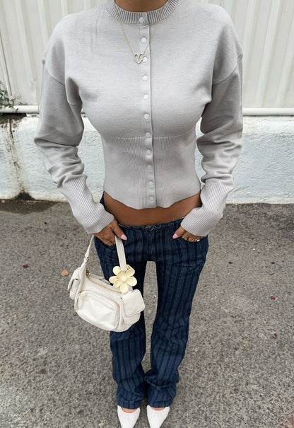 Lioness Fashion On Sale | HEAD IN THE CLOUDS CARDIGAN - CLOUD