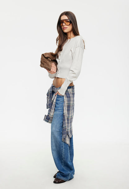 Lioness Fashion On Sale | HEAD IN THE CLOUDS CARDIGAN - CLOUD