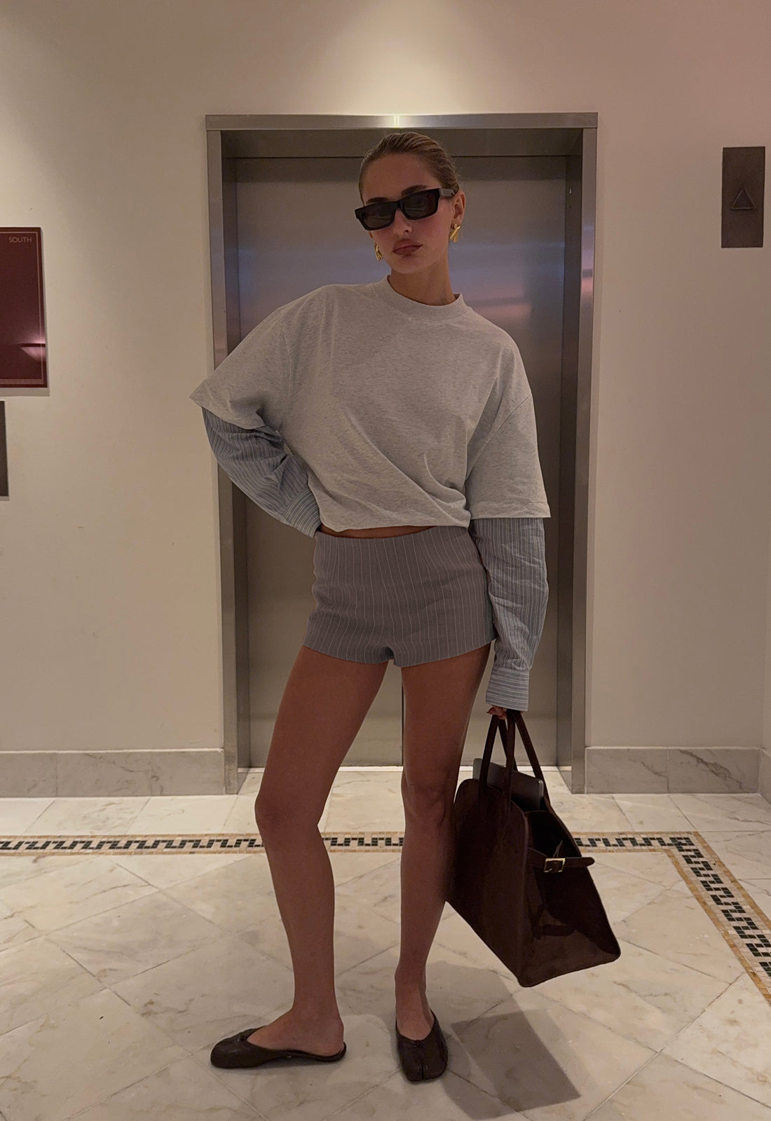 Lioness Fashion US | BOTTEGA SHIRT - GREY