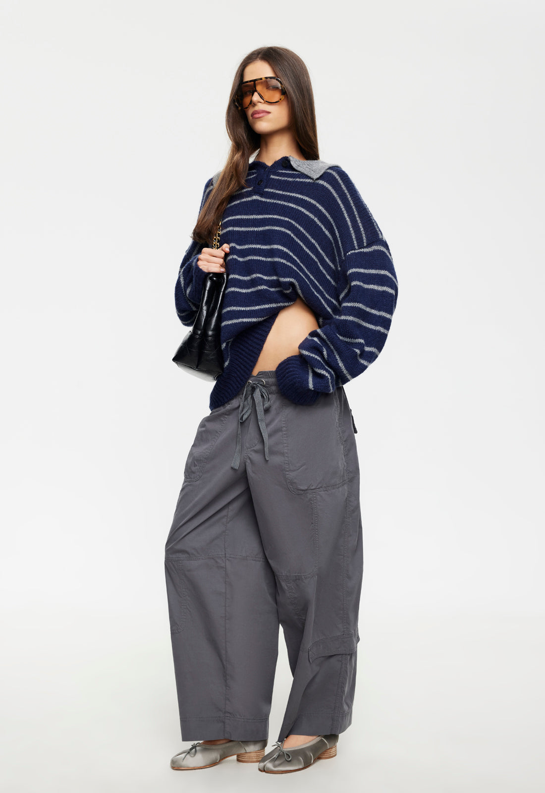 Lioness Fashion Store | RISING SUN JERSEY - NAVY