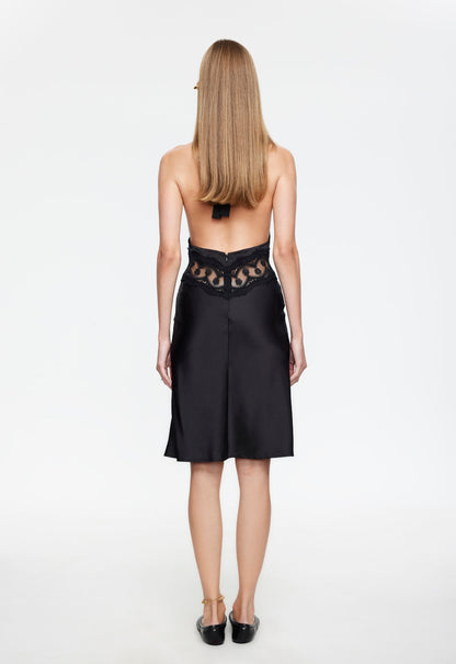 Lioness Fashion Sale | SOLANA MIDI DRESS - ONYX