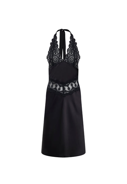 Lioness Fashion Sale | SOLANA MIDI DRESS - ONYX