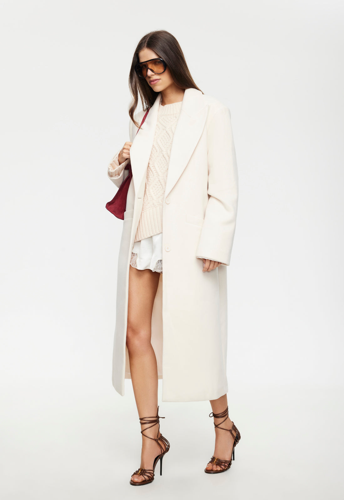 Lioness Fashion Online | OLSEN COAT - CREAM
