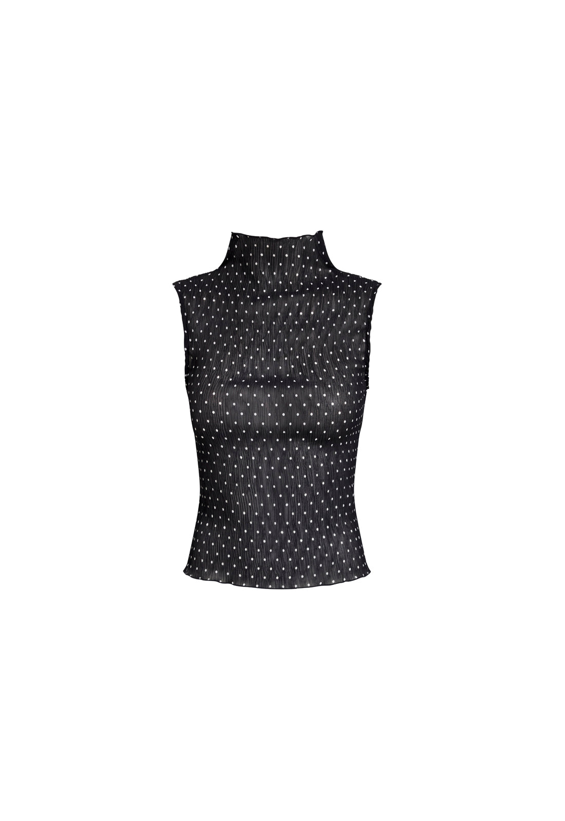 Lioness Fashion On Sale | FORD TOP - ONYX POLKA