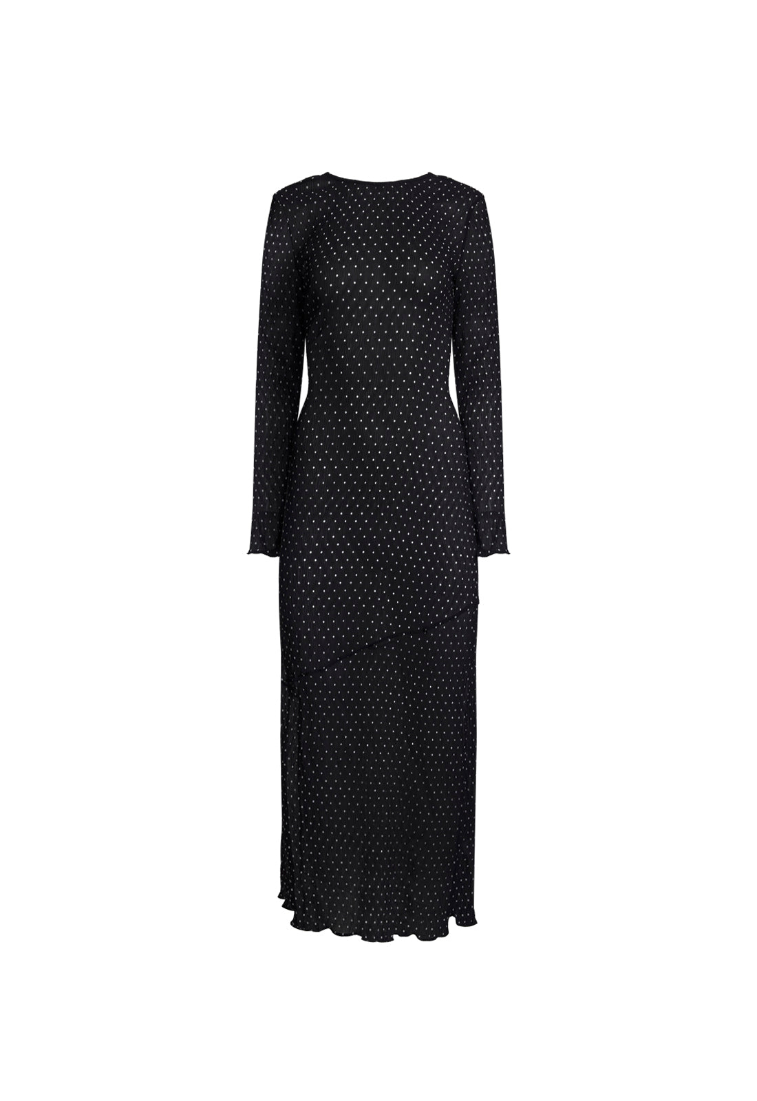 Lioness Fashion Outlet | HAVEN MAXI DRESS - NOIR POLKA