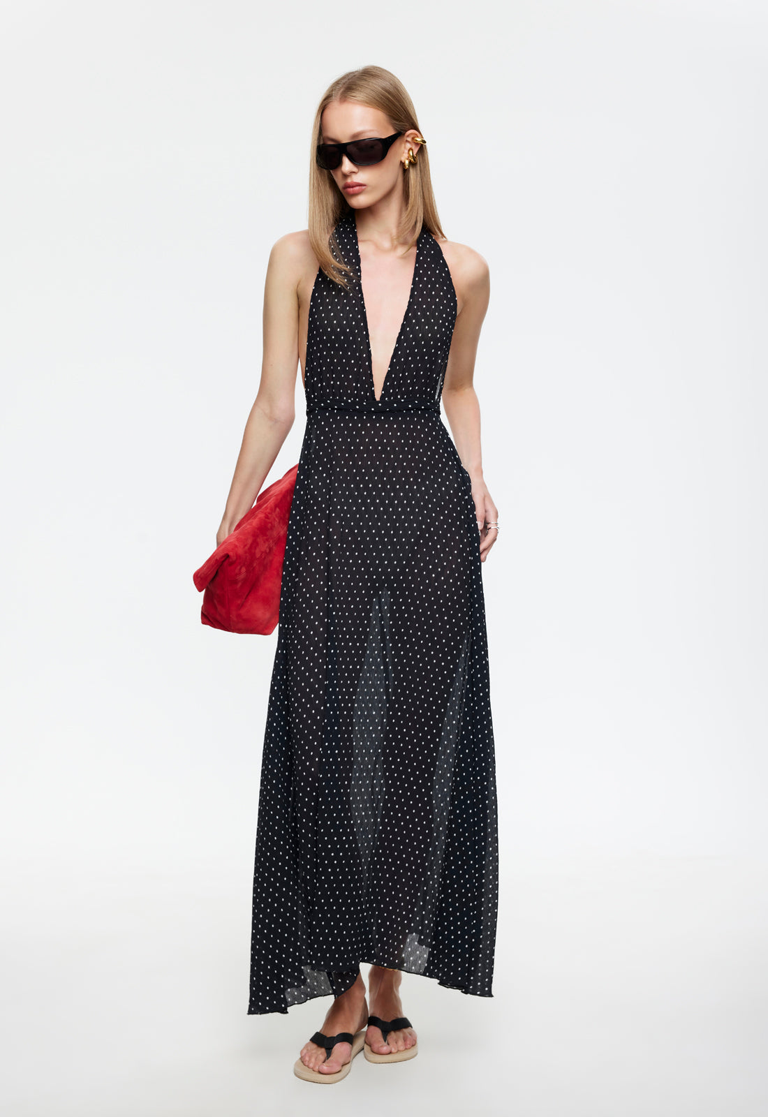 Lioness Fashion Outlets | DISTRICT MAXI - ONYX POLKA