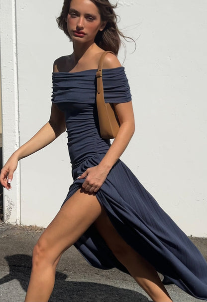 Lioness Fashion For Sale | FIELD OF DREAMS MAXI - NAVY