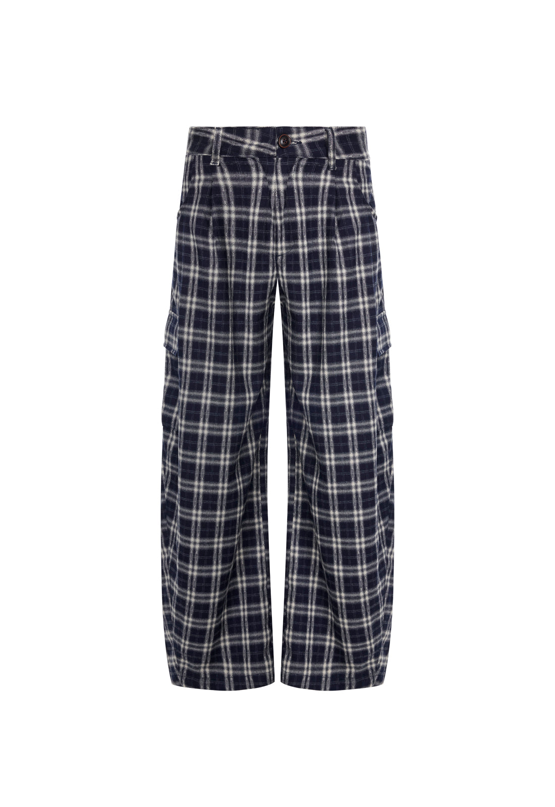 Lioness Fashion US | Nova Pant - Navy Plaid