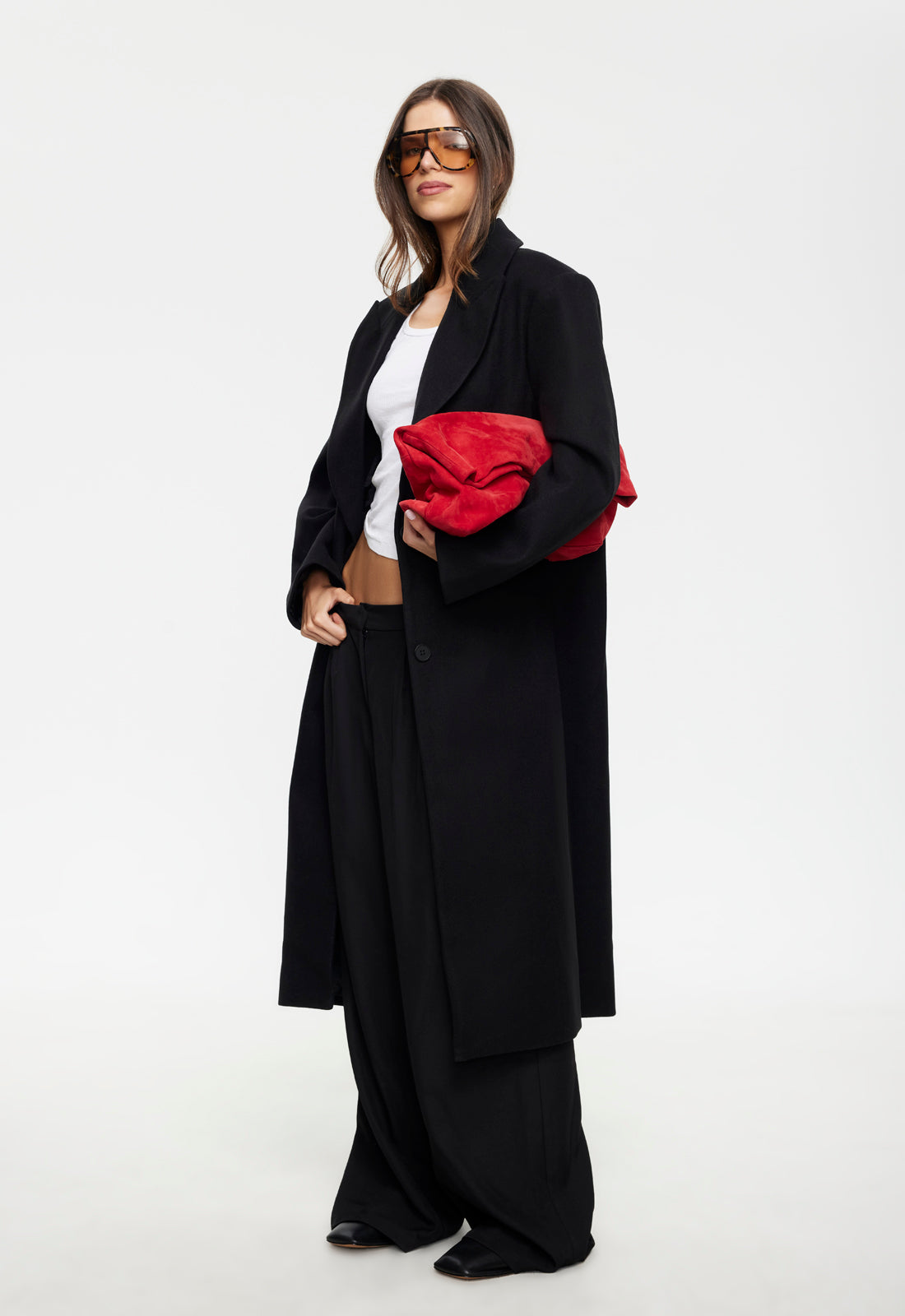 Lioness Fashion Discount | OLSEN COAT - ONYX