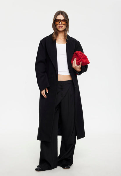 Lioness Fashion Discount | OLSEN COAT - ONYX